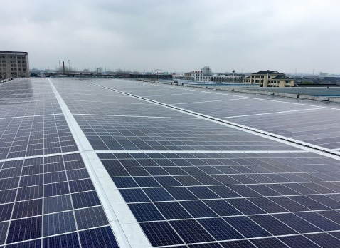 中国 900KW工厂屋顶 BIPV屋顶支架