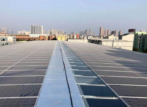 中国 800KW工厂屋顶 BIPV屋顶支架
